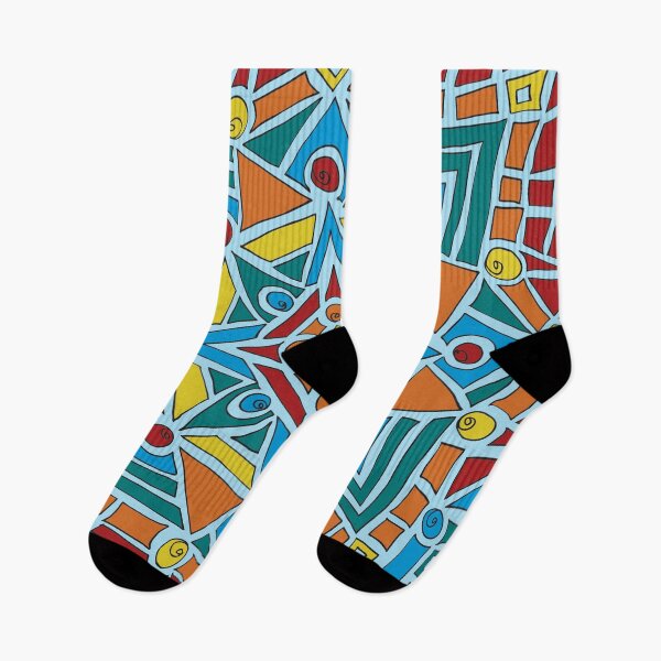 Item preview, Alegría de vidrieras designed and sold by Fascinated By Pattern Virginia Everett.