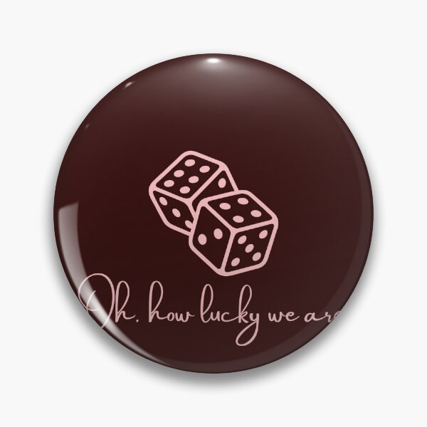 Item preview, Oh, How Lucky We Are Dice & Playing Card Aesthetic designed and sold by NOUURRRR.