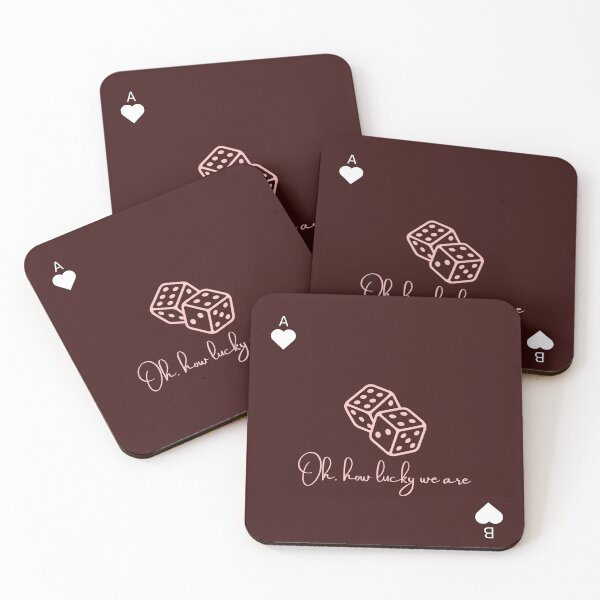 Item preview, Oh, How Lucky We Are Dice & Playing Card Aesthetic designed and sold by NOUURRRR.
