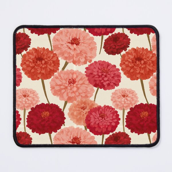 Item preview, Artistic Zinnia Print - Flower Bouquet Pattern - Gifts For Sister designed and sold by RoyalStarsPatts.