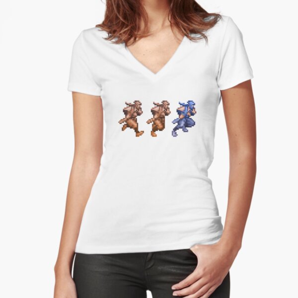 Ninja Shadows Fitted V-Neck T-Shirt