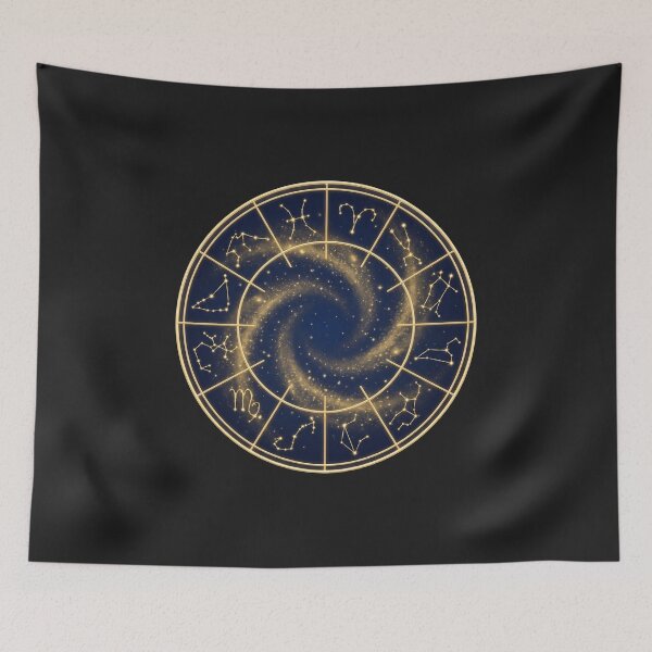 Item preview, Golden Zodiac Constellation Wheel designed and sold by Dream054521910.