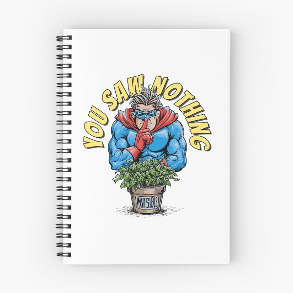 Item preview, Invisible Guy Funny Superhero – You Saw Nothing designed and sold by JacekKita.