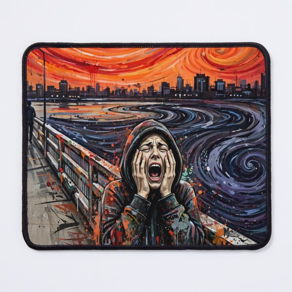 Item preview, Urban Scream Street Art designed and sold by Surviving Monday Club.