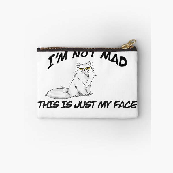 Item preview, I'm Not Mad This Is Just My Face - Funny Grumpy Cat designed and sold by fxckdraws.
