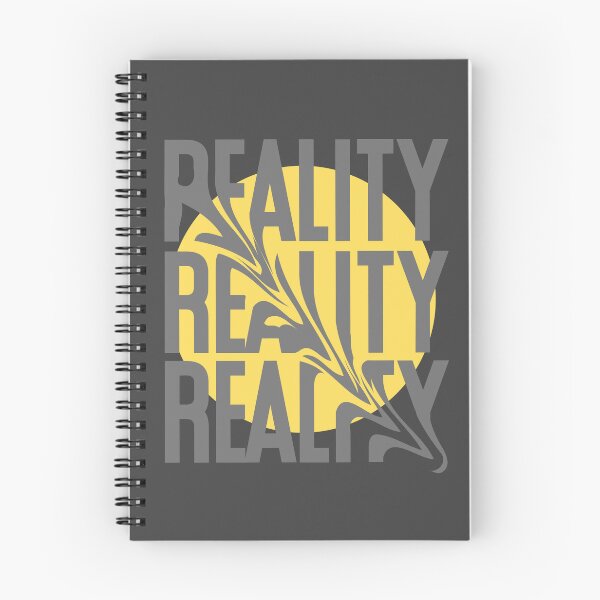 Item preview, Distorted Reality Yellow Circle Trippy Typography designed and sold by eMKa82.