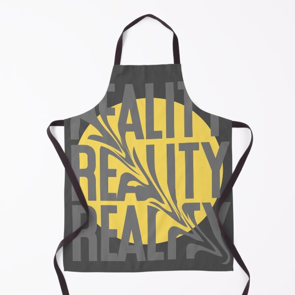 Item preview, Distorted Reality Yellow Circle Trippy Typography designed and sold by eMKa82.
