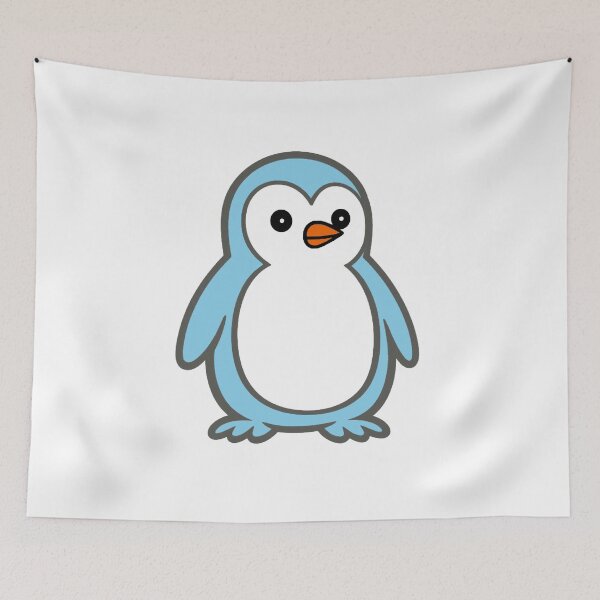 Item preview, Cute Minimalist Penguin | Clean Vector Mascot Design designed and sold by Pippo-Penguin.