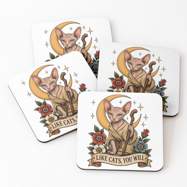 Item preview, Sphynx Master Cat Tattoo Style designed and sold by Old's Cool Cat Studio.