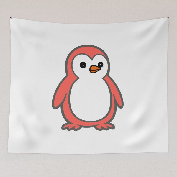 Item preview, Cute Minimalist Penguin | Clean Vector Mascot Design designed and sold by Pippo-Penguin.
