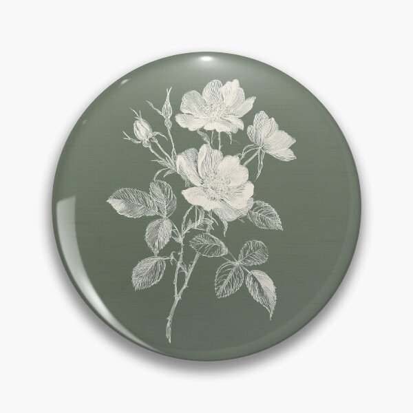 Item preview, Vintage Wild Rose Botanical Illustration designed and sold by GoodOldPrints4.