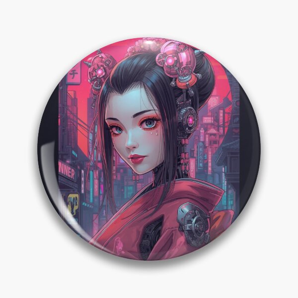 Item preview, Cyborg Geisha designed and sold by ArtCraftLab.