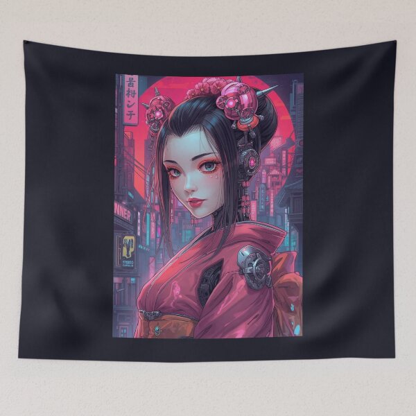 Item preview, Cyborg Geisha designed and sold by ArtCraftLab.