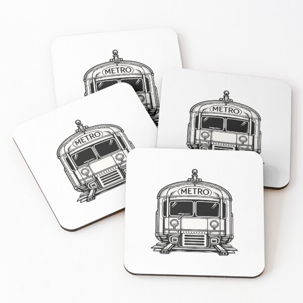 Item preview, Vintage Paris Metro Front View designed and sold by Globe Dolls.