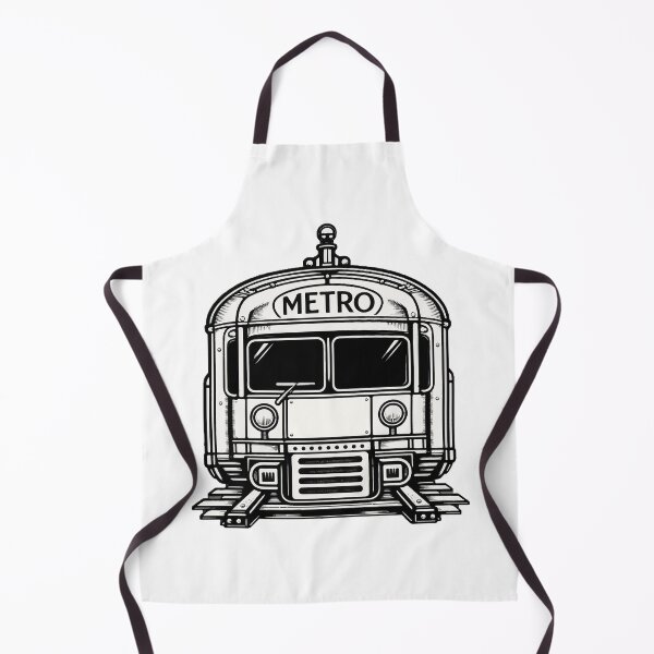 Item preview, Vintage Paris Metro Front View designed and sold by Globe Dolls.