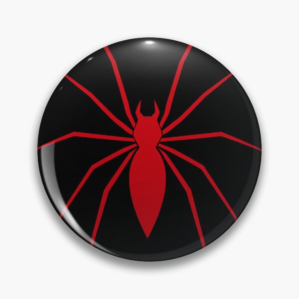 Item preview, Red Spider Silhouette Gothic Creepy Arachnid designed and sold by teeperfect.