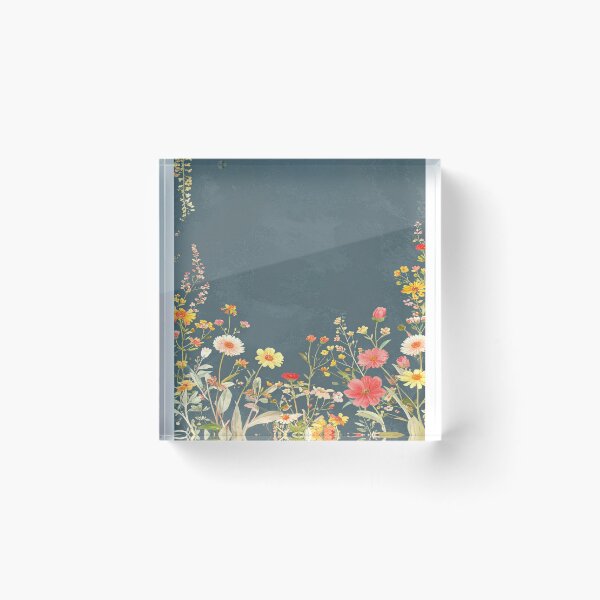 Item preview, Wild Flowers in the Garden Bloom designed and sold by Brains3Coffee.