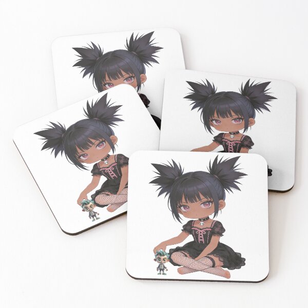Item preview, Pastel Goth Anime Chibi  designed and sold by unboxedbyJuls.