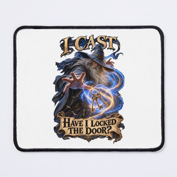 Item preview, I cast! Have I locked the door? designed and sold by Pocket warren of mine.