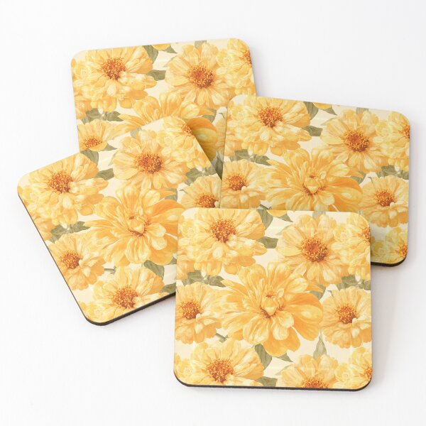 Item preview, Elegant Zinnia Print - Hawaiian Flower Pattern - Gifts For Teenage Girls designed and sold by RoyalStarsPatts.