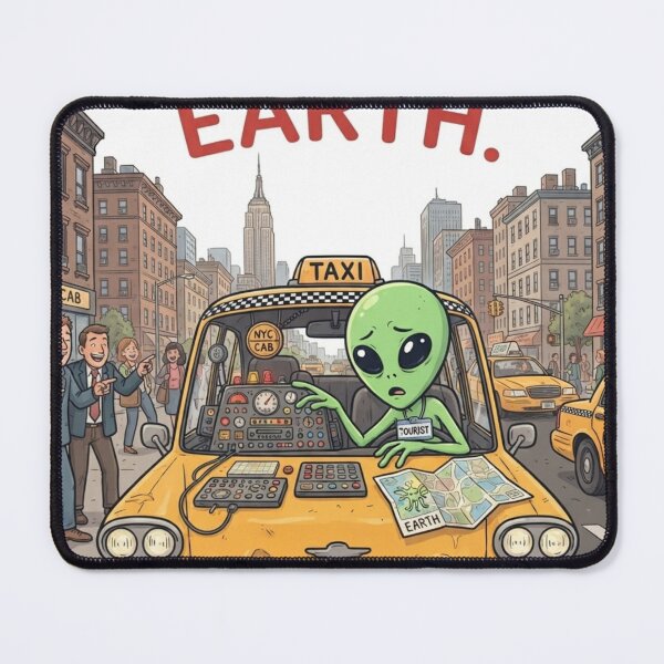 Item preview, I Survived My Trip To EARTH - ALIEN Paris Traffic designed and sold by njanani.