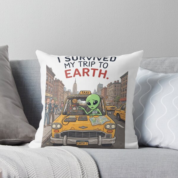 Item preview, I Survived My Trip To EARTH - ALIEN Paris Traffic designed and sold by njanani.