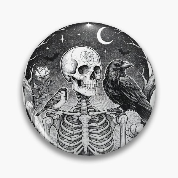 Item preview, The Gardener Gothic Skeleton designed and sold by OH-MY-GOTH.
