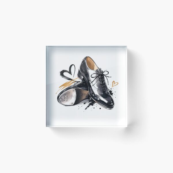 Item preview, Tap Shoes Artwork designed and sold by FeelTheDrawing.