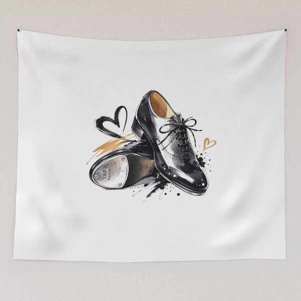 Item preview, Tap Shoes Artwork designed and sold by FeelTheDrawing.