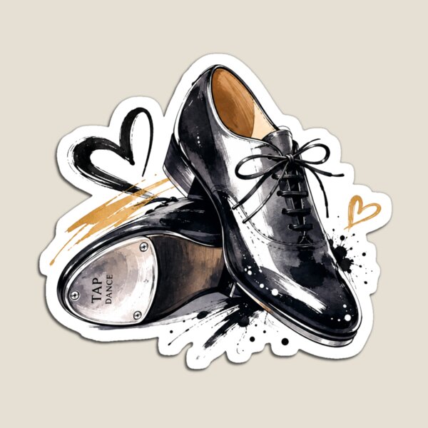 Item preview, Tap Shoes Artwork designed and sold by FeelTheDrawing.