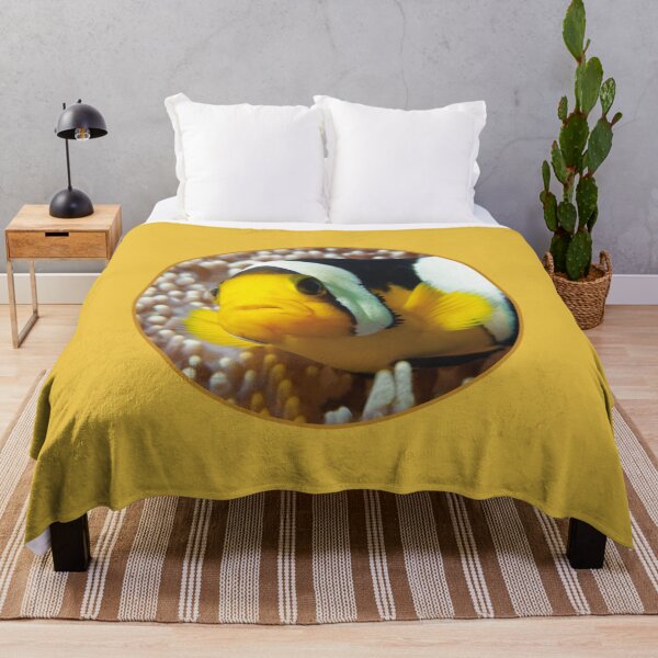 Item preview, Saddleback Clownfish Porthole Design * Ocean Circle Art | designed and sold by Photo & Design Ute Niemann.