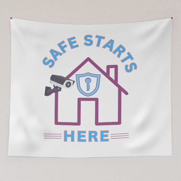 Item preview, Safe Start Here designed and sold by FiberatWorkTechs.