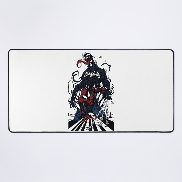 Item preview, Spider Hero Resisting Venom Marvel Inspired Symbiote Artwork designed and sold by GeekMix.