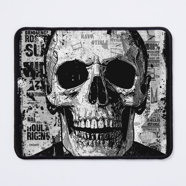 Item preview, Anarchy Skull Newspaper Collage Punk Zine designed and sold by ERODED SELF.