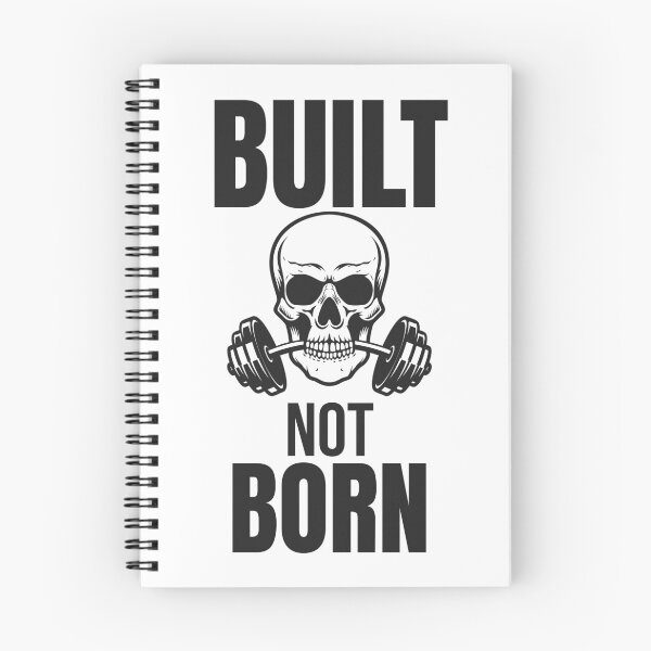 Item preview, Built Not Born Skull Weightlifting designed and sold by RisticCEO.