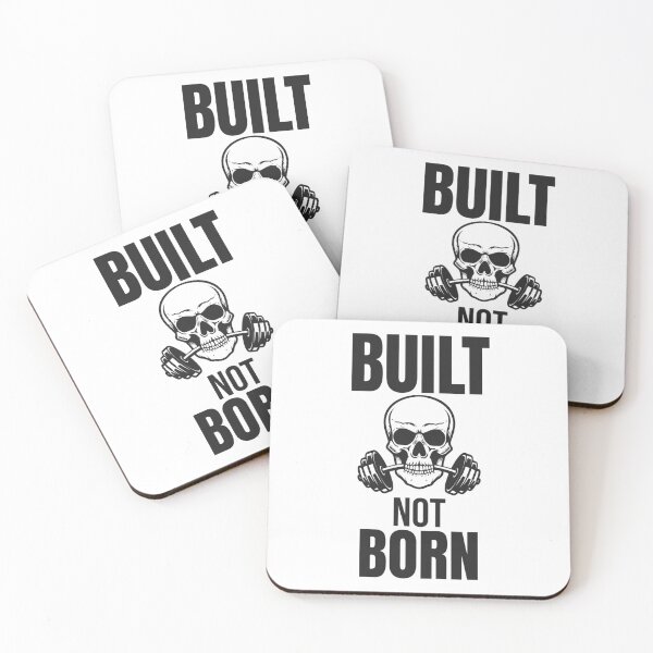 Item preview, Built Not Born Skull Weightlifting designed and sold by RisticCEO.