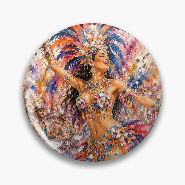 Item preview, Dancer from Gualeguaychú – Brilliance of the Litoral | Argentine Carnival designed and sold by Esencia Argentina.