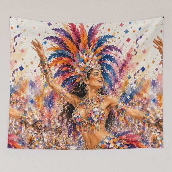 Item preview, Dancer from Gualeguaychú – Brilliance of the Litoral | Argentine Carnival designed and sold by Esencia Argentina.