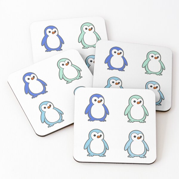 Item preview, Minimalist Penguin Quartet | Clean Vector Mascot Set designed and sold by Pippo-Penguin.