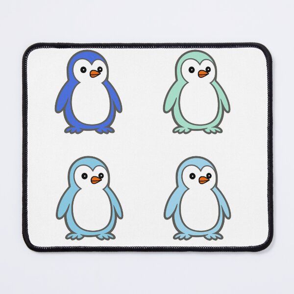 Item preview, Minimalist Penguin Quartet | Clean Vector Mascot Set designed and sold by Pippo-Penguin.