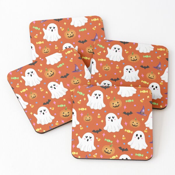 Item preview, Cute colorful Halloween seamless pattern. designed and sold by fangkwl.