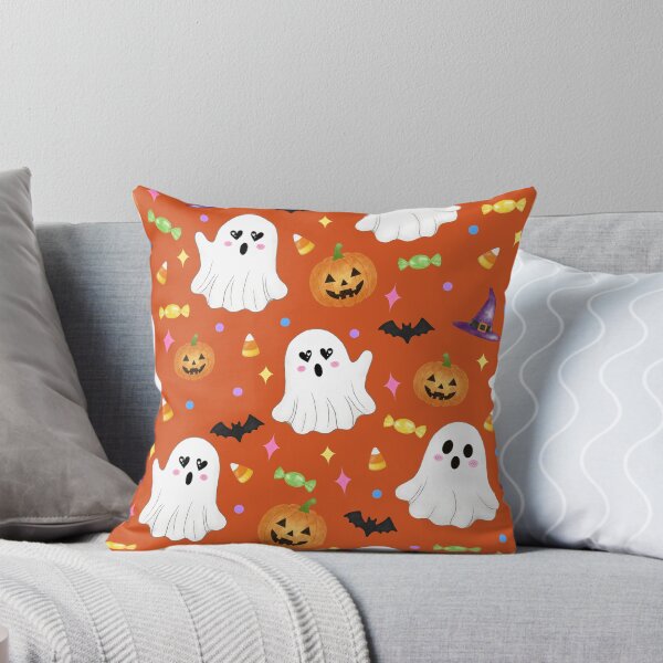 Item preview, Cute colorful Halloween seamless pattern. designed and sold by fangkwl.