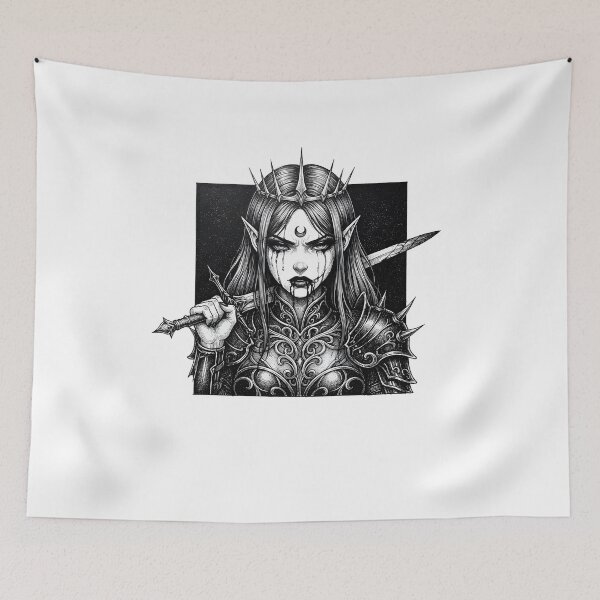 Item preview, Queen of the Dark Realm Gothic designed and sold by OH-MY-GOTH.