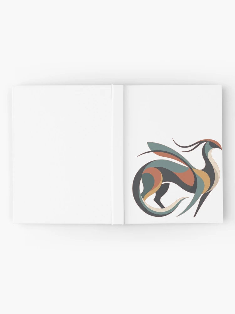 Thumbnail 2 of 3, Journal, Beautiful Abstract Animal designed and sold by RaizeDesign.