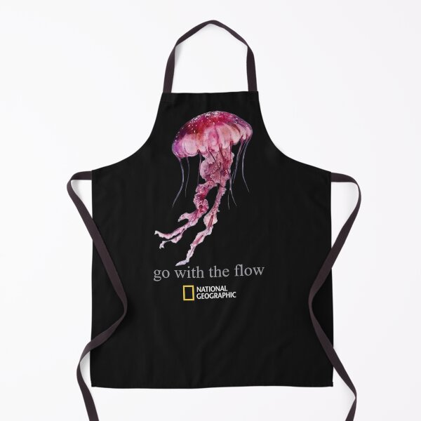Item preview, National Geographic Go With The Flow Jellyfish Graphic T-Shirt designed and sold by tenggaracalvin.