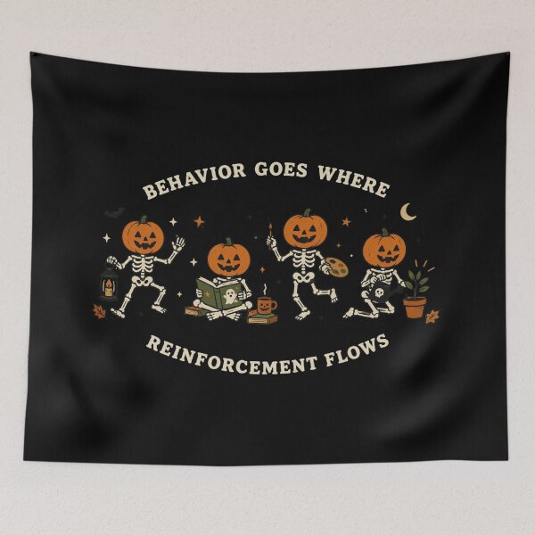 Item preview, Behavior Goes Where Reinforcement Flows, ABA Therapist Graphic, Behavior Analyst for BCBA and Teachers designed and sold by Quiajia.