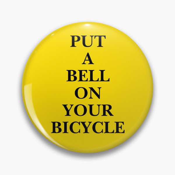 Item preview, Put A Bell On Your Bicycle – Simple Typo Statement Design designed and sold by eMKa82.