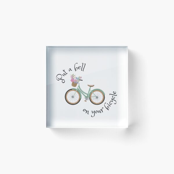 Item preview, Put A Bell On Your Bicycle – Italian Girls Tour saying vintage bicycle designed and sold by eMKa82.