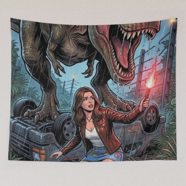 Item preview, Lederbraun: Jurassic Attack designed and sold by Lederbraun.