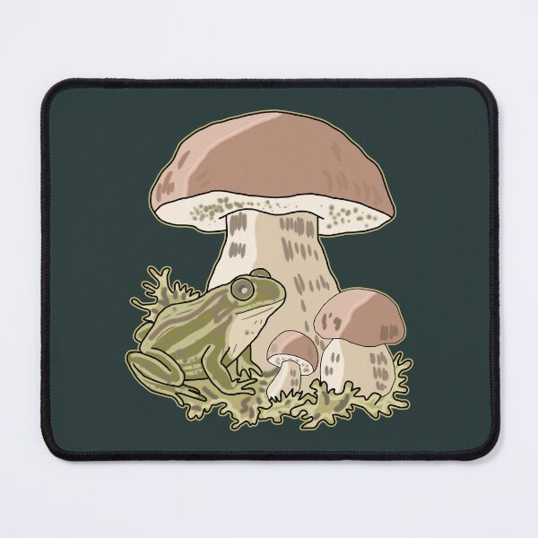 Item preview, Frog and Mushroom Cottagecore Woodland Aesthetic designed and sold by LeshanArt.